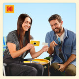 KODAK Printomatic+ Instant Print Camera (Yellow) 10MP,  RGB LED, Zink Photo Prints