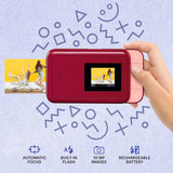 KODAK Smile Instant Print Camera (Red) Go Bundle